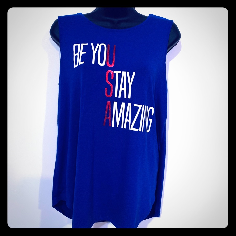 NWT - Apt. 9 Royal Blue Tank Top